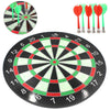 Full Size 15 Inch Dart Board For Adults Or Kids Magnetic Dart Dartboard Game