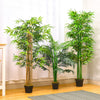 Artificial Tall Potted Plant Green Palm Tree Bamboo Realistic Home Outdoor Decor