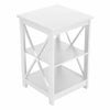 Small Bedside Table Cabinet Sofa Side End Coffee Table Nightstand With Storage