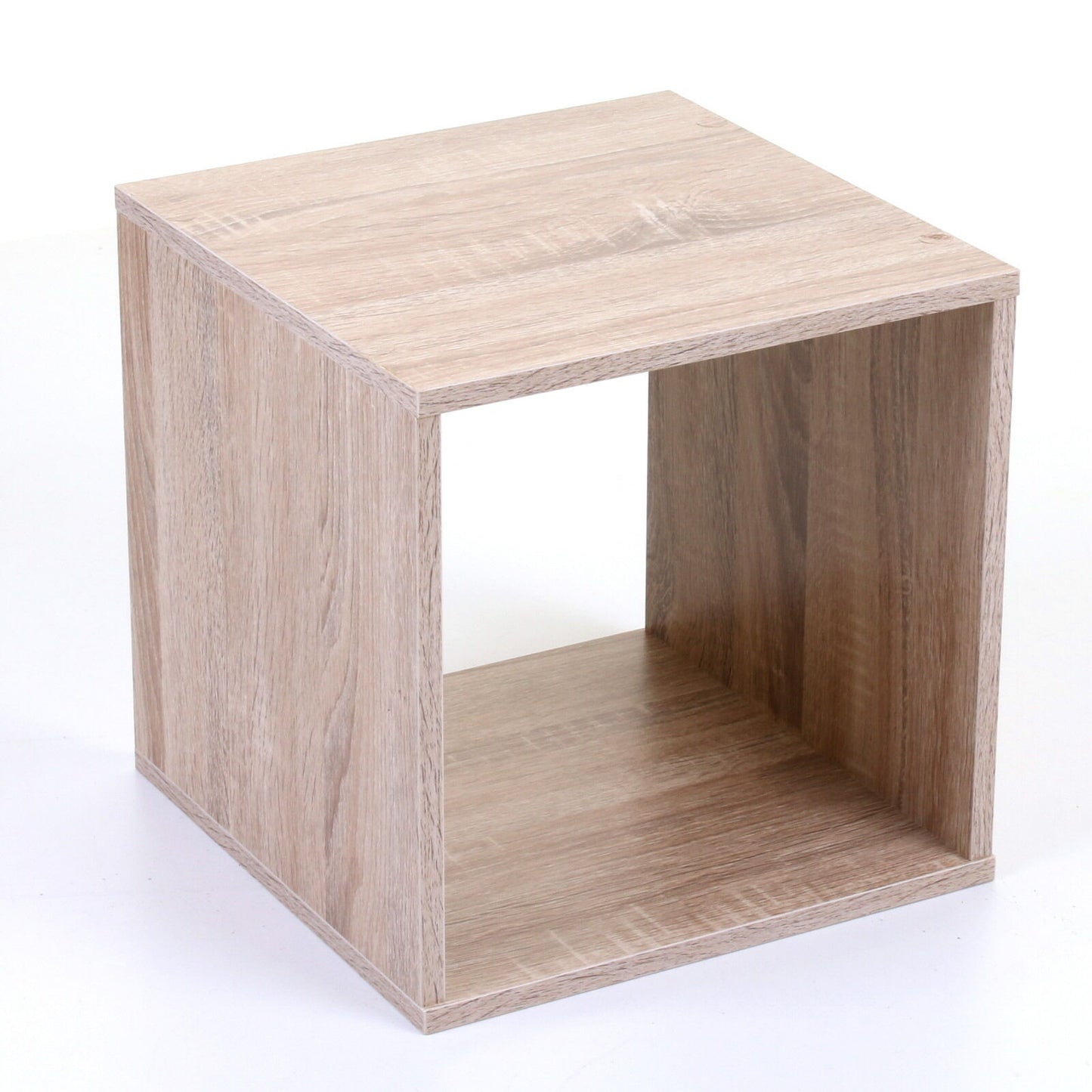 2 3 4 TIER WOODEN BOOKCASE SHELVING DISPLAY STORAGE UNIT CUBE WOOD SHELVES SHELF