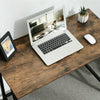 Small Industrial Computer Desk Vintage Metal Workstation Table Kids Office Desk