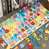 Kid Busy Board Math Preschool Montessori Educational Wooden Toys For Children UK