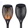 8PCS Solar Dancing Flame Lamp LED Torch Stake Flickering Outdoor Garden Light UK