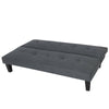 Grey Fabric 3 Seater Sofa Bed Teal Faux Suede Fabric Sofabed