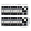 18pcs Marble Mosaic Kitchen Bathroom Self-adhesive Wall Tiles Stick ON Stickers
