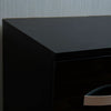 High Gloss 3 Drawer Dressing Table Black Makeup Computer Desk Furniture