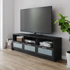 Modern TV Unit Stand TV Cabinet 3 Drawer Storage Sideboard Media Livingroom