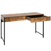 Office Desk Wooden Writing Table w/2 Drawers Computer Table Sturdy Workstation