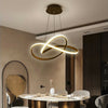 Modern LED Ceiling Light Chandelier Dimmable Pendant Remote Control Lighting