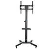 Mobile TV Cart Floor Stand Mount Home Exhibition Trolley Television for 23"-55"