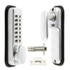 UK Digital Push Button Door Lock Keyless Code Combination Access mechanical lock