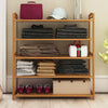 BAMBOO SHOE FOOTWEAR RACK ORGANISER WOODEN STORAGE SHELVES STAND SHELF UNIT