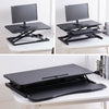 Height Adjustable Standing Desk Ergonomic Sit Stand-Up Computer Workstation Tray