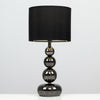 MiniSun Touch Table Lamp - Modern Stacked Ball Light Fabric Shade LED Bulb A+