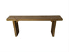 Solid Wood Interior Bench | 8X2 | Rustic Slow Grown Swedish Pine