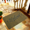 Home Front Polyester Doormat Entrance Non-Slip Floor Welcome Guest Mats Decor
