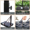 Large 2.1M-3M Height Basketball Hoop Adjustable Backboard Rim Portable Fitness