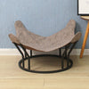 Elevated Fabric Pet Dog Cat Sleeping Hammock Bed Home Camping Cot Metal Frame