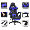 Executive Racing Gaming Computer Office Chair Adjustable Swivel Recliner Leather