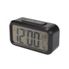 UK Digital LCD Snooze Electronic Alarm Clock with LED Backlight Light Control