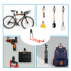 4x Storage Hooks Heavy Duty Garage Tool Bike Ladder Wall Mounted Brackets Large