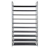 5/8/10 TIER SHOE STORAGE RACK ORGANISER CABINET SHELF 25/40/50 Pairs