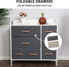 Fabric Chest of Drawers 7 Drawer Dresser Storage Cabinet Stand Bedroom Furniture