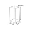 2PCS 40cm Metal Geometric Flower Stand Wedding Table Centrepiece Stage Decor