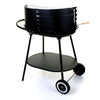 Charcoal Oval Black Trolley BBQ Outdoor Barbecue Garden Patio Cooking Grill NEW