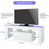 Modern Gloss Living Room Furniture TV Unit Display Cabinet Cupboard Led Lights