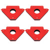 4X 50lb Set Magnetic Welding Holders Welder Magnet Arrows 3 Angles Hold Solder
