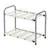 2 Tier Adjustable Expanding Under Sink Kitchen Storage Shelf Unit Organiser Rack