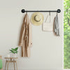 Kitchen Utensil Hanging Rail Rack Wall Mounted Organiser Stainless Steel Holder