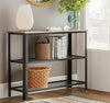Slim Hallway Console Table Industrial Narrow Entryway Sideboard Vintage Rustic