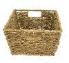 Seagrass Rectangular Conical Shelf Display Storage Basket