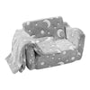 VEVOR Fold-out Kids Sofa Glow-in-the-Dark Kids Couch Children Convertible Sofa
