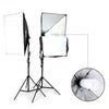 2x 135W Large Size Softbox Photography Studio Lighting Kits with Light Stand