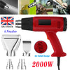 2000W Electric Heating Hot Air Heat Gun Tool Paint Stripper+Nozzle Power Heater