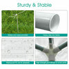 Gazebo Party Tent Marquee 3x3m Waterproof PVC Garden PE Outdoor Wedding Canopy