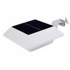 White Solar Powered Practical Modern Outdoor Garden Wall Fence LED Gutter Light