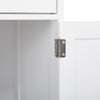 Mondeer Tall & Midi Bathroom Cabinets Cupboard MDF with Drawer Kitchen White
