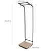 Metal Clothes Rail Rack Garment Dress Shirts Hanging Display Stand Storage Shelf