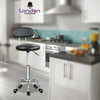 Stool Swivel Chair Black Adjustable Height Chair Office Round Desk PC Stool UK