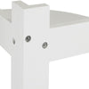 White 5 Tier Tall Corner Shelf/Shelving Unit Display Stand Home Bathroom/Loung