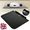 1 Tier Black Glass Floating Wall Mount Shelf DVD Player Sky Box PS4 Game Console