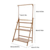 3 Tier Wood Flower Plant Pot Shelf Stand Display Ladder Hanging Rack Home Garden