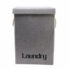 Corner Laundry Storage Bin Folding Basket Washing Clothes Bin Hamper With Lid