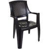 PLASTIC CHAIRS OUTDOOR GARDEN FURNITURE STACKING PATIO LAWN SEATING PARTY BBQ
