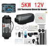 12V 8KW Air Diesel Night Heater Remote LCD Monitor For Car Truck Motor Boat Home