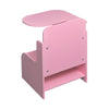 2 in 1 Children Chair Desk with Storage Bin Arts Craft Snack Toddler Kids Mysize